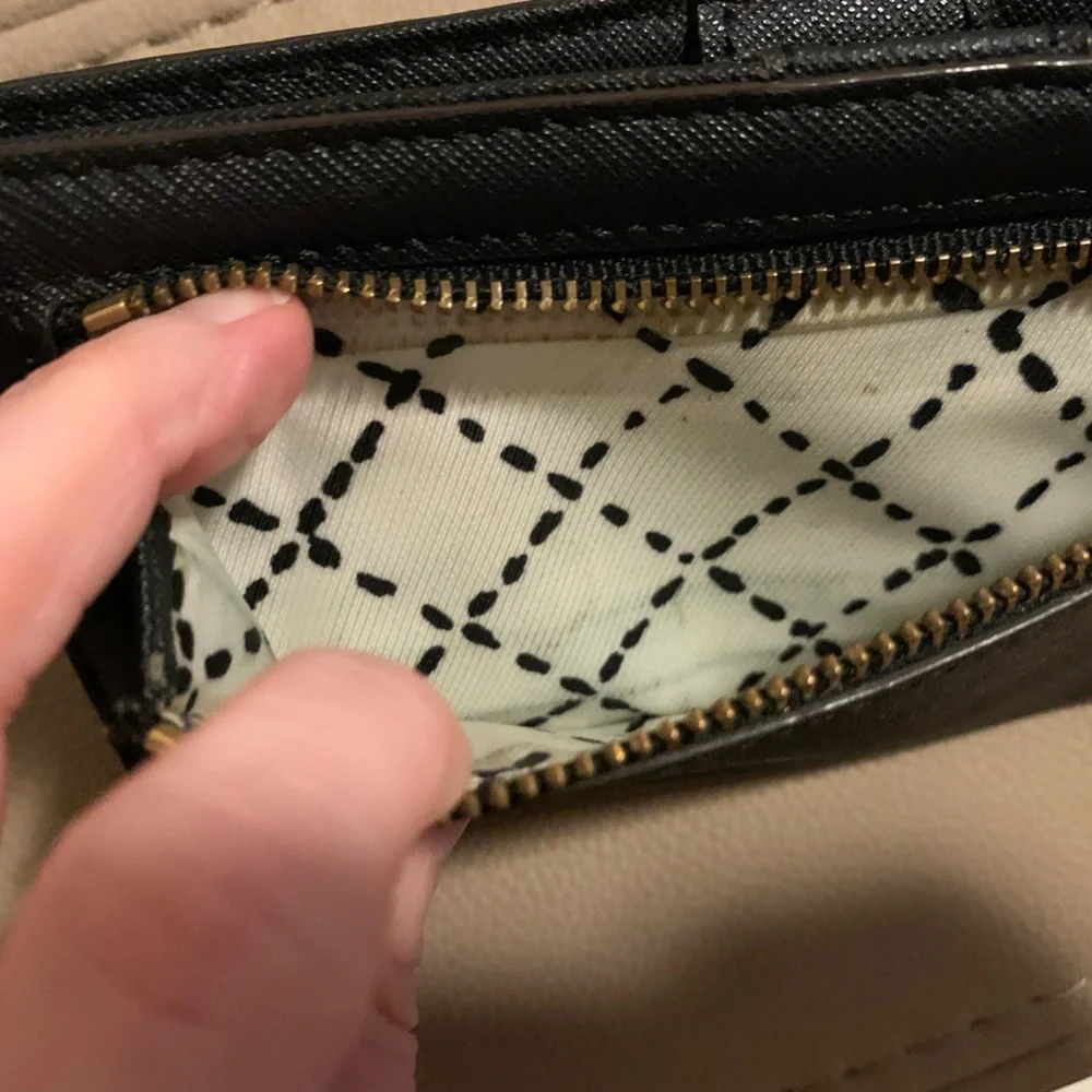 Kate Spade Black Leather Wallet - Picture 4 of 8